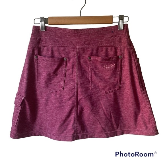 NWOT Kuhl Mova Skort Marled Berry Red Size XS - Picture 3 of 8